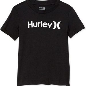 NWT Hurley - Boy's One and Only Graphic T-Shirt - Black